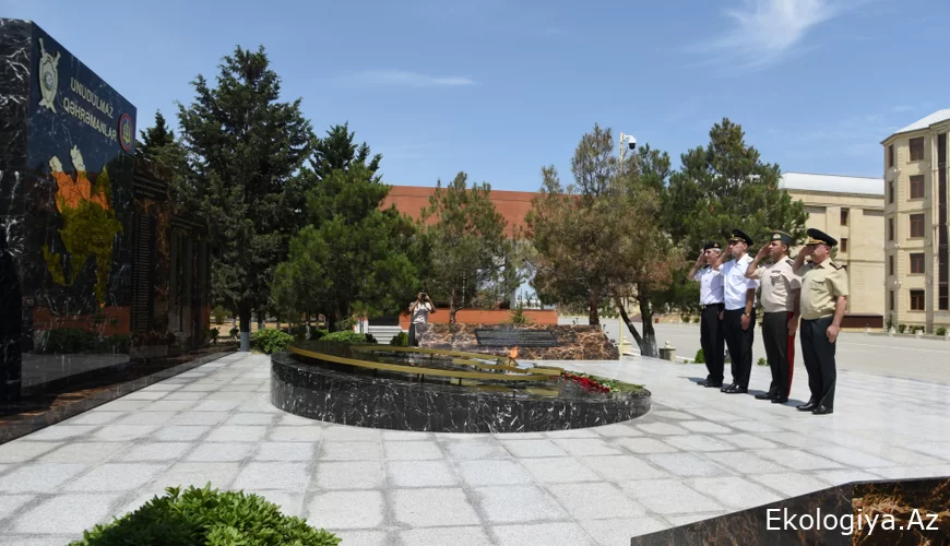 Hərbi Prokurorluqla Hərbi İnstitutun birgə keçirdiyi tədbirdə ekoloji qanun pozuntularından danışılıb