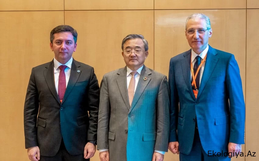 COP29-un prezidenti və baş danışıqçısı Çinin iqlim məsələləri üzrə xüsusi elçisi ilə görüşüblər
