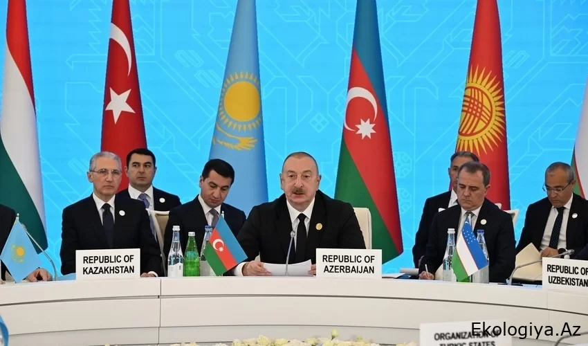 Prezidentin Şuşadan mesajı: Türk Dövlətləri Təşkilatı dünya miqyasında güc mərkəzlərinin birinə çevrilməlidir