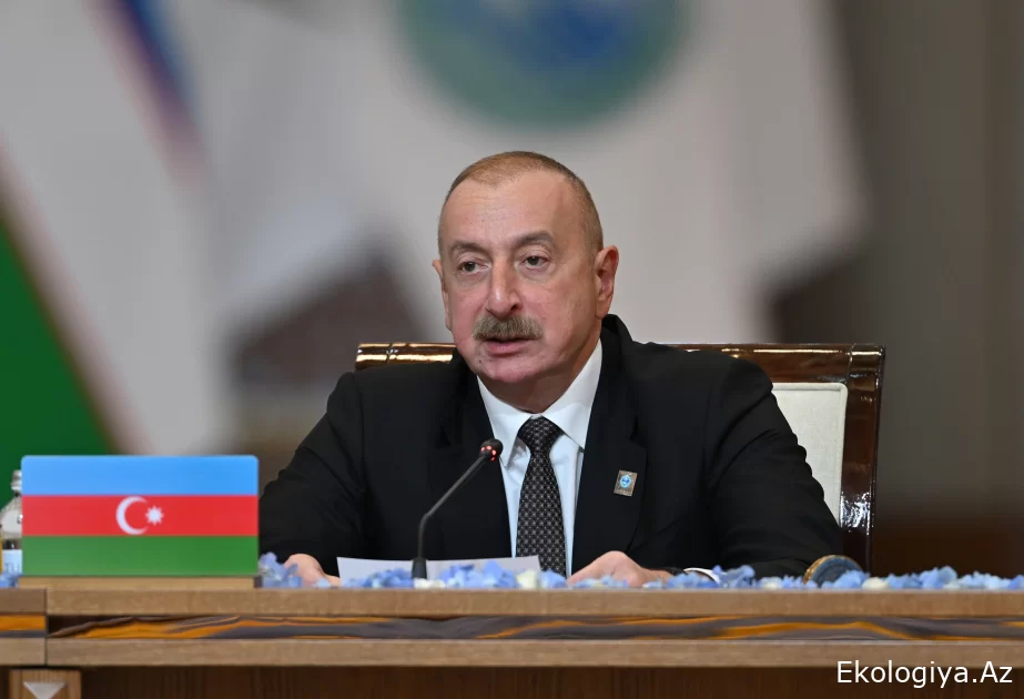 Prezident İlham Əliyev: COP29-un keçirilməsinə hazırlıq istiqamətində ŞƏT ilə işi davam etdirəcəyik (TAM MƏTN)