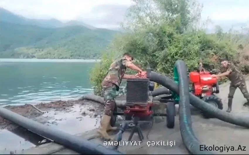 Nohur gölündə suyun səviyyəsi artdı: ətraf ərazilər üçün təhlükəli vəziyyət yarandı