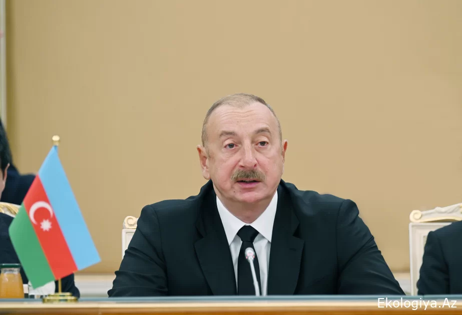 Prezident İlham Əliyev: Ermənistanın işğalından azad edilmiş Qarabağın bərpasına dəstək qardaşlıq münasibətlərimizin təzahürlərindən biridir