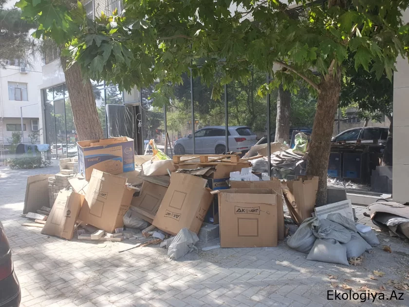 Polis Sabunçu rayonunda antisanitar vəziyyətlə bağlı reyd keçirib