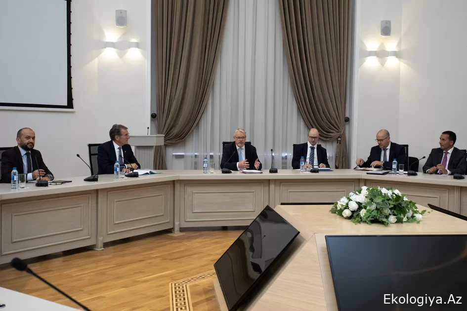 Almaniya şirkəti ilə bərpaolunan enerji sahəsində əməkdaşlıq məsələləri müzakirə edilib
