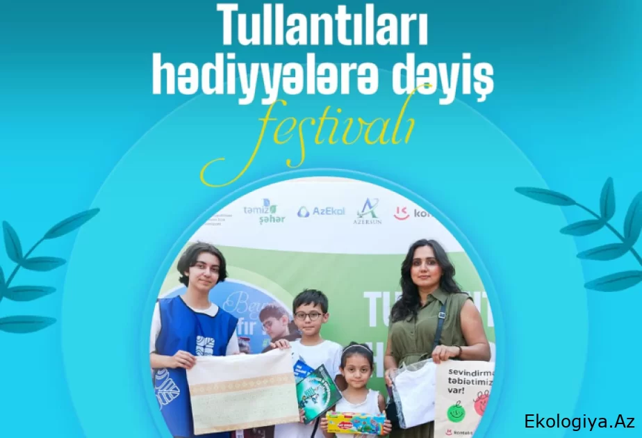 “Tullantıları hədiyyələrə dəyiş” festivalı keçiriləcək