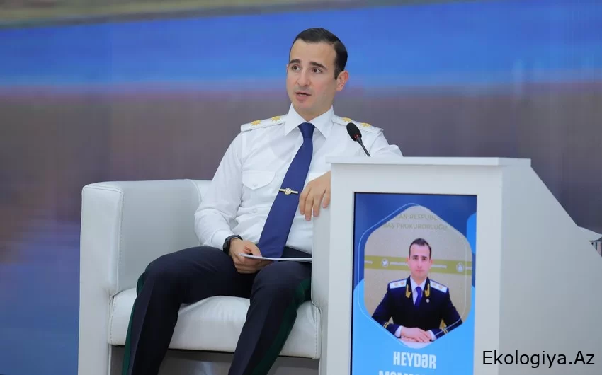 Baş prokurorun müavini: Bu il ekoloji hüquqpozmalarla bağlı 84 cinayət işi başlanıb