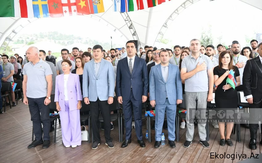 Laçında “Gənclər Yaşıl Dünya Naminə” Diaspor Gənclərinin V Yay Düşərgəsinin açılış mərasimi keçirilib