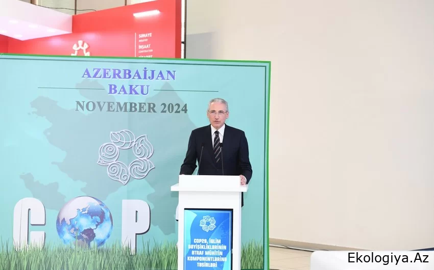 İqlim dəyişikliyi ilə mübarizəyə həsr olunan növbəti konfrans Naxçıvanda keçirilib - YENİLƏNİB