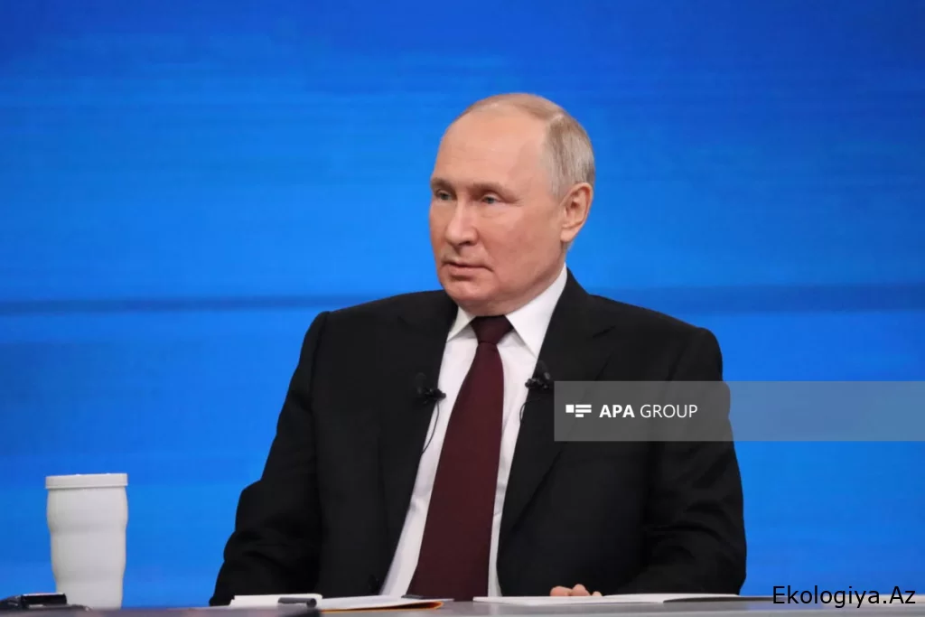 Putin Xəzər dənizinin dayazlaşmasının qarşısını almaq üçün təhlillər aparmağı tapşırıb