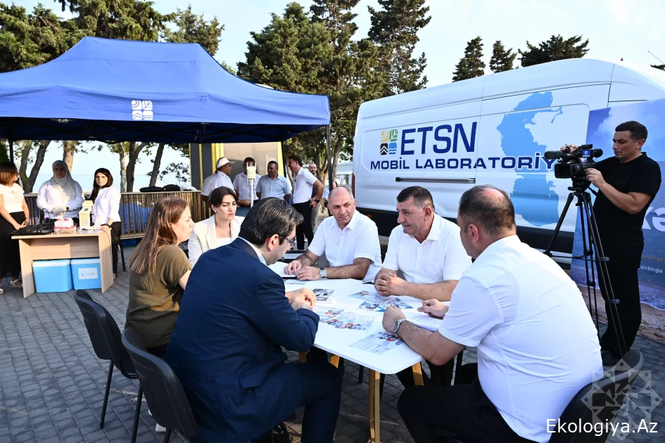 Xəzər dənizinin ətraf mühitinə həsr olunan tədbir keçirilib
