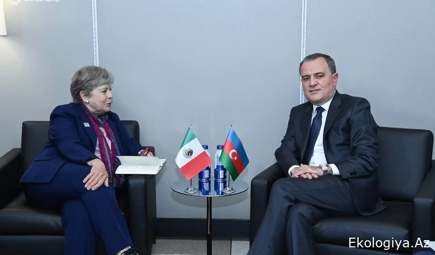 Meksikanın XİN başçısı Azərbaycanın COP29-a sədrliyi barədə məlumatlandırılıb