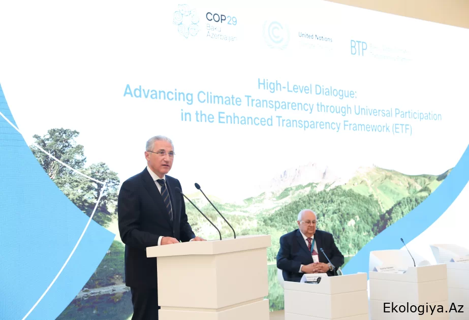 Muxtar Babayev: COP29-un uğurlu olması üçün Paris Sazişinin bütün müddəaları üzrə əlimizdən gələni etməliyik