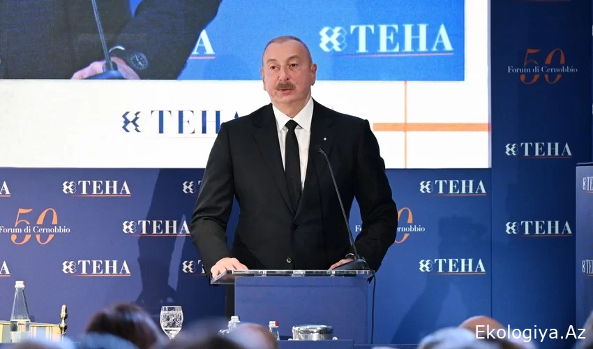 Prezident: İtaliya Azərbaycanın dünyada bir nömrəli ticarət tərəfdaşıdır