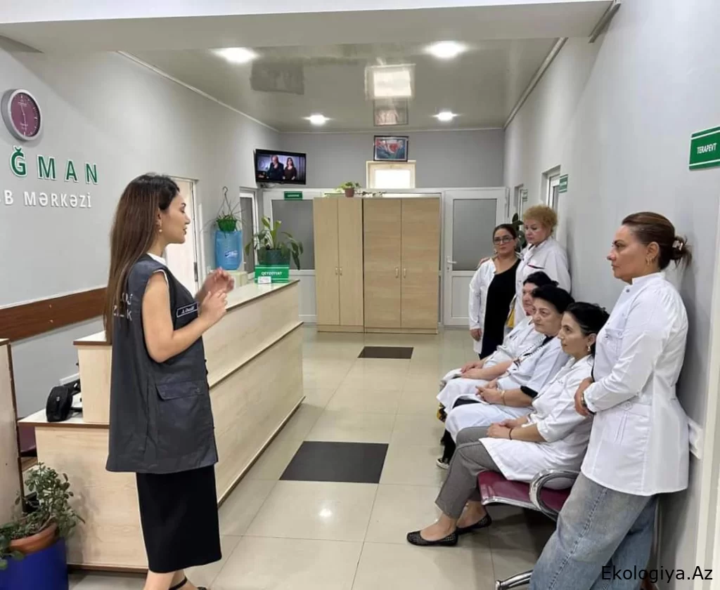 Tibbi tullantıların düzgün idarə olunması sahəsində növbəti maarifləndirici tədbirlər keçirilib