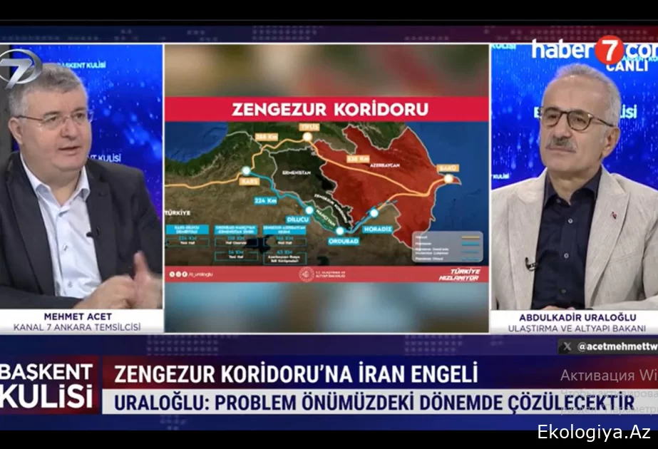 Türkiyənin nəqliyyat naziri: Azərbaycanla nəqliyyat dəhlizinin açılması zaman məsələsidir