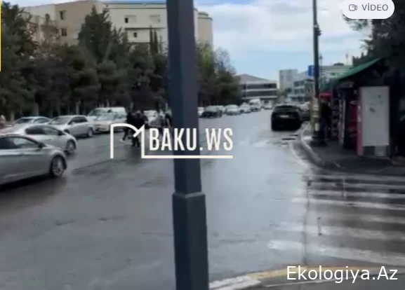 Paytaxtın əsas küçələrindən biri ilə bağlı ŞİKAYƏT - RƏSMİ AÇIQLAMA