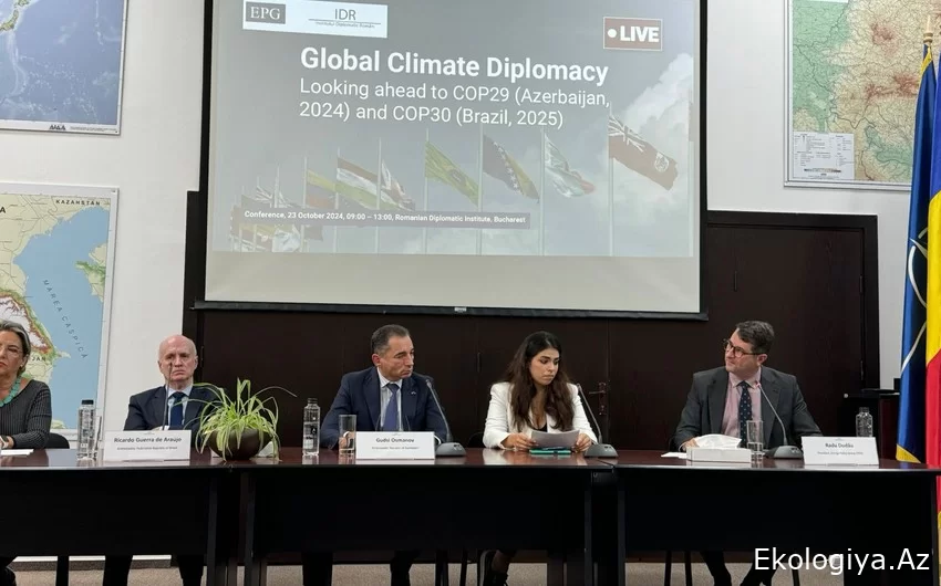 Rumıniyada COP29-a həsr olunan panel müzakirələr keçirilib