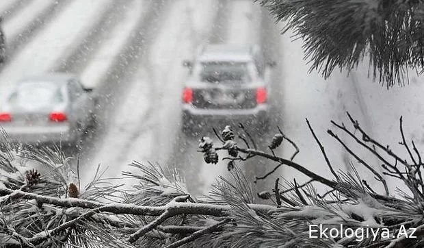 Hava ilə bağlı XƏBƏRDARLIQ - Qar yağacaq, temperatur 10 dərəcə düşəcək