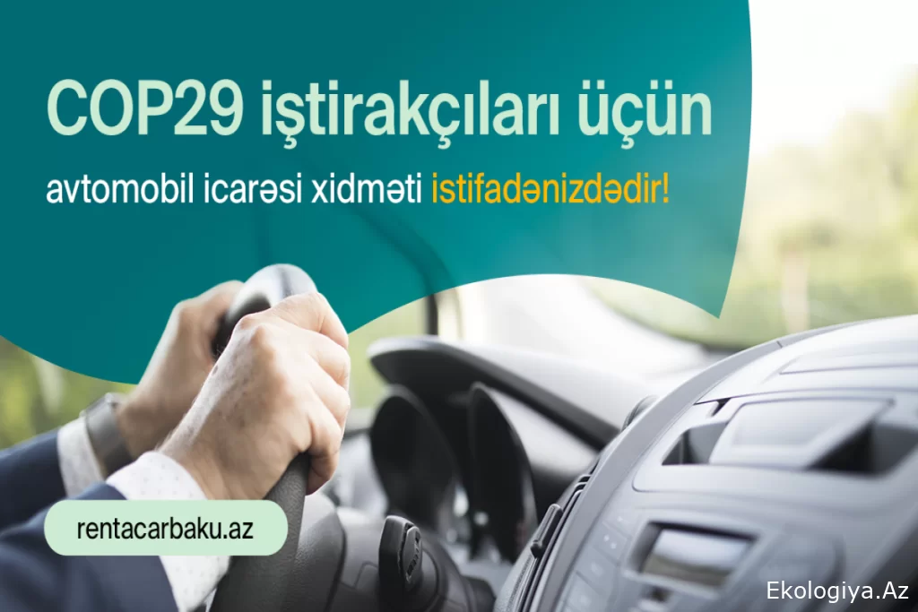 COP29-un nəqliyyat icarəsi üzrə məsul tərəfdaşı müəyyən edilib