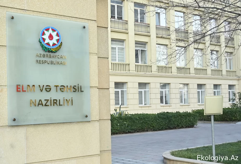 Elm və Təhsil Nazirliyi COP29 çərçivəsində dəyirmi masalar təşkil edəcək