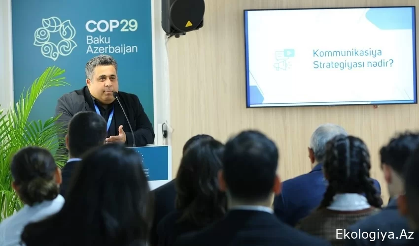COP29-da iqlim savadlılığı ilə bağlı müzakirələr aparılıb