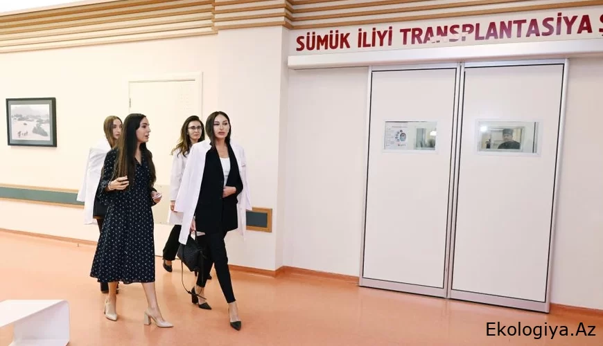 Birinci vitse-prezident Mehriban Əliyeva Talassemiya Mərkəzində olub/FOTO