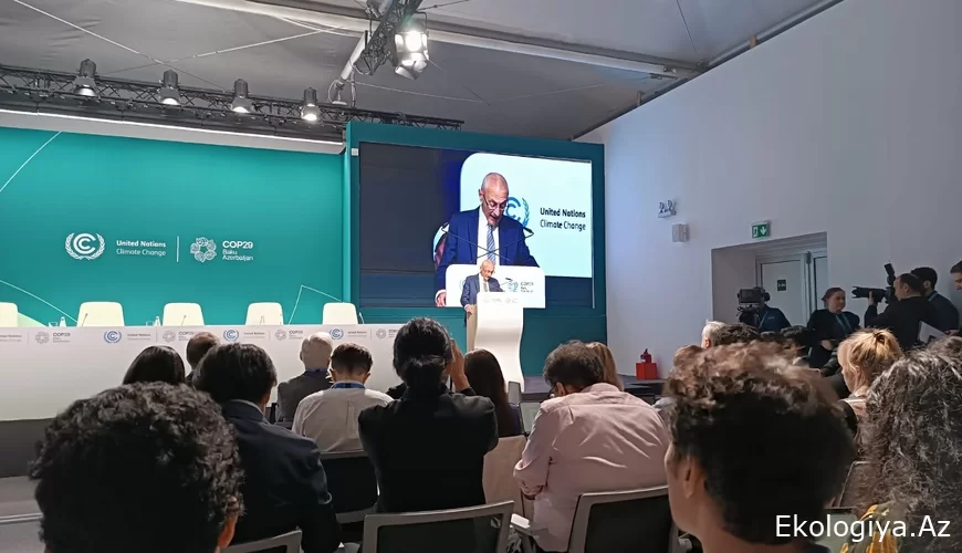 ABŞ prezidentinin müşaviri Bakıda COP29-da