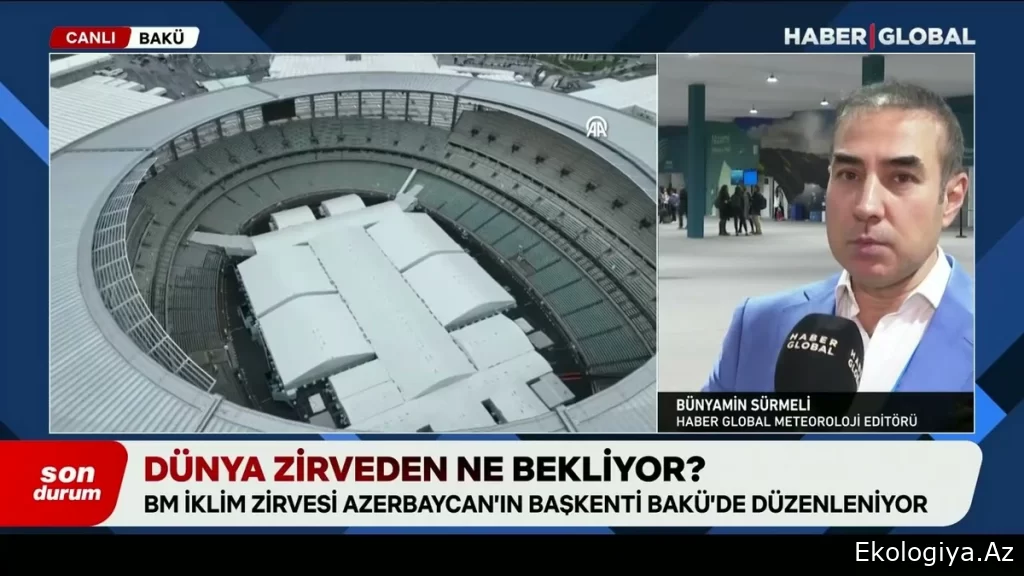 Haber Global: "Gələcək qlobal iqlim gündəliyi məhz Bakıda müəyyənləşəcək"