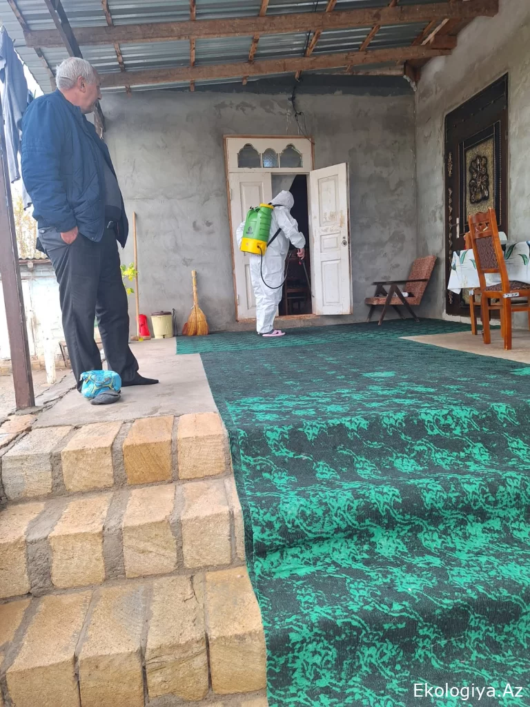 Beyləqanda sanitar təmizlik və gigiyena lazımi səviyyədə aparılır - FOTO