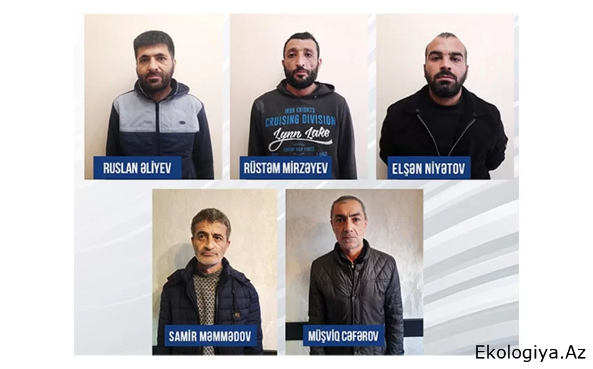 Göyçayda narkokuryerliyə cəlb olunan 8 nəfər saxlanıldı