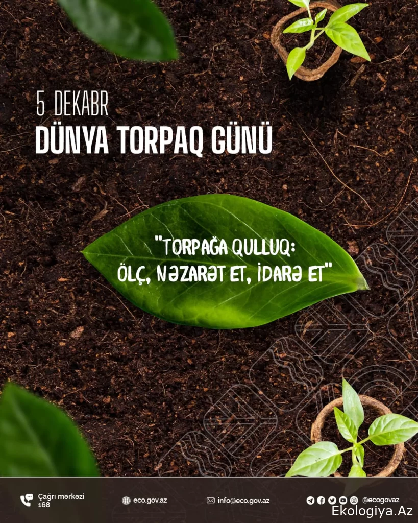 Bu gün Dünya Torpaq Günüdür - FOTO