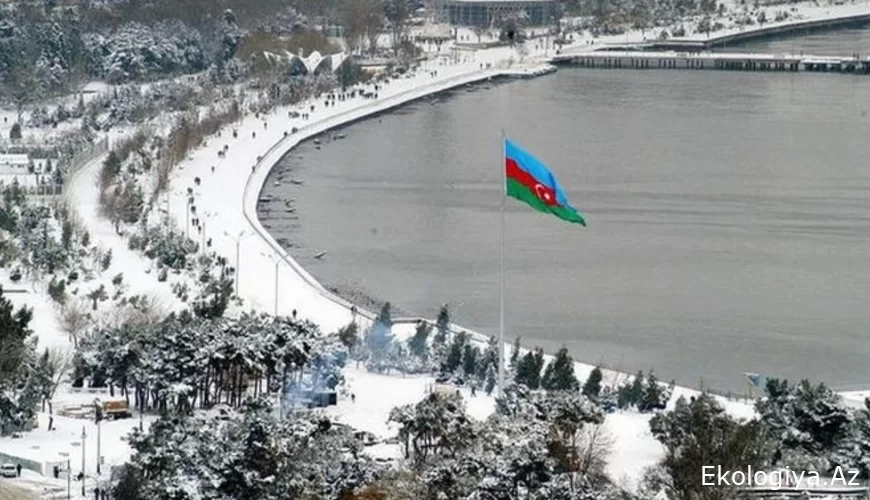Bakıya bu tarixdə yenidən qar yağacaq, yollar buz bağlayacaq - XƏBƏRDARLIQ