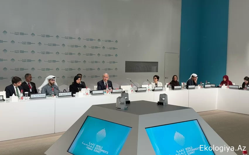 Muxtar Babayev “World Goverment Summit”in panel müzakirəsində iştirak edib