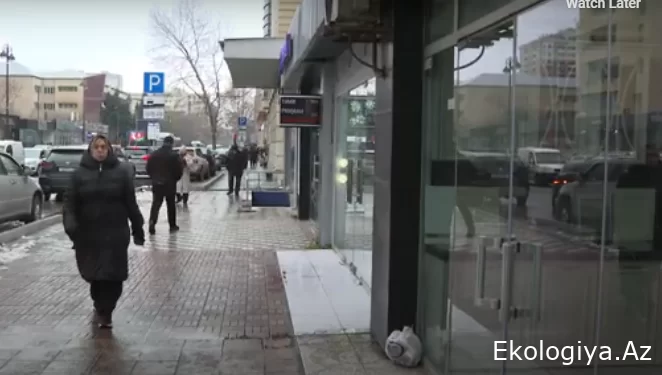 Bakıda bu küçədəki obyektlər kütləvi şəkildə bağlanır - VİDEO