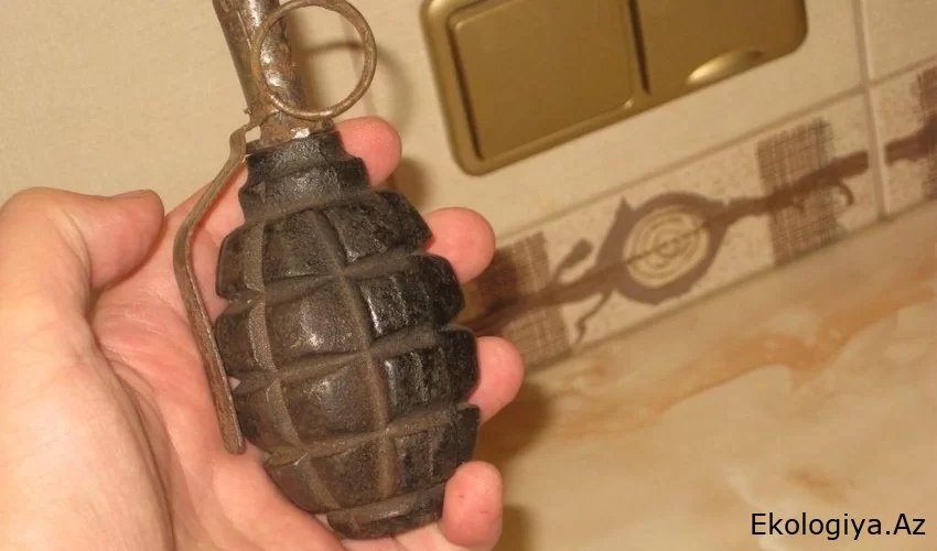 Goranboyda kişi arvadı, gəlini və nəvələrinin olduğu həyətə qumbara atıb - TƏFƏRRÜAT