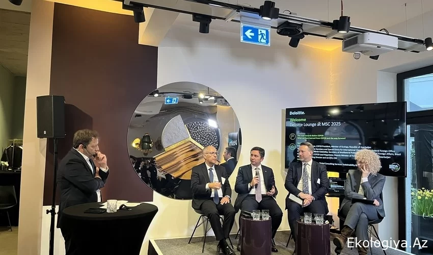 Azərbaycan XİN başçısının müavini “COP29”un yekunlarına dair paneldə iştirak edib