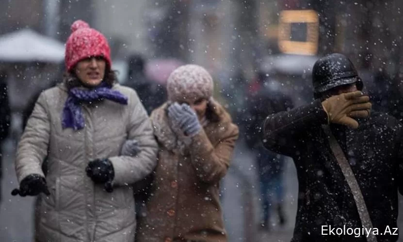 Hava kəskin dəyişir: temperatur 20 DƏRƏCƏ enəcək