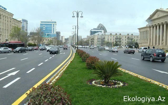 Sürücülərin NƏZƏRİNƏ - Bu yolda dəyişiklik edilir/FOTO