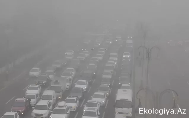 Bu yollarda görünüş məsafəsi azalıb- FOTOLAR