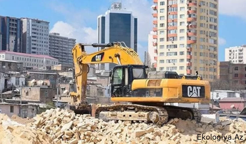 Bakının bəzi ərazilərində köhnə tikililər söküləcək