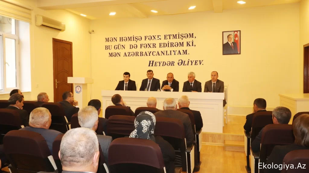 Dövlət Su Ehtiyatları Agentliyi, ETSN və digər dövlər qrumlarının bu rayonlarda görüşü olub