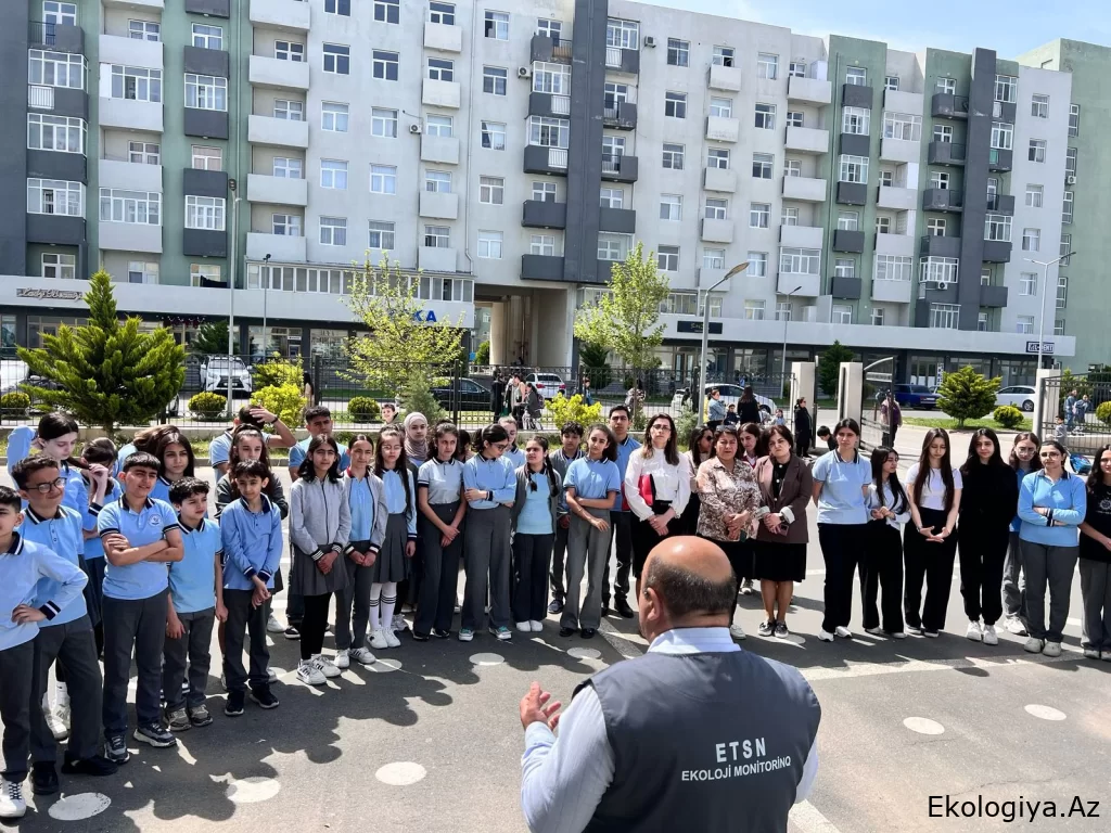 ETSN şagirdlərlə ekoloji maarifləndirici görüş keçirilib