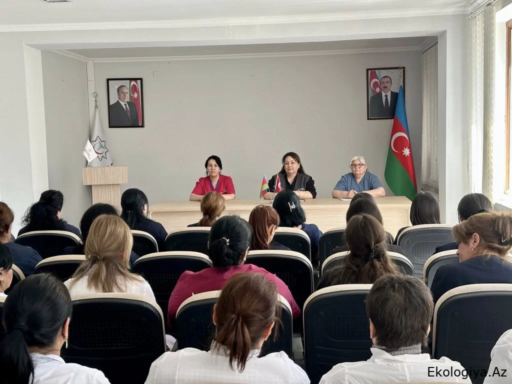 Tibbi tullantıların düzgün idarə olunması sahəsində maarifləndirici tədbirlər keçirilib