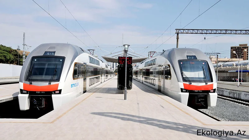 İllər sonra Binəyə QATAR QAYIDIR - Sakinlər Bakıya rahat çatacaqlar