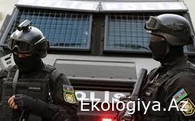 Polis Yasamalda ƏMƏLİYYAT KEÇİRDİ: Yaşayış binası mühasirəyə alındı
