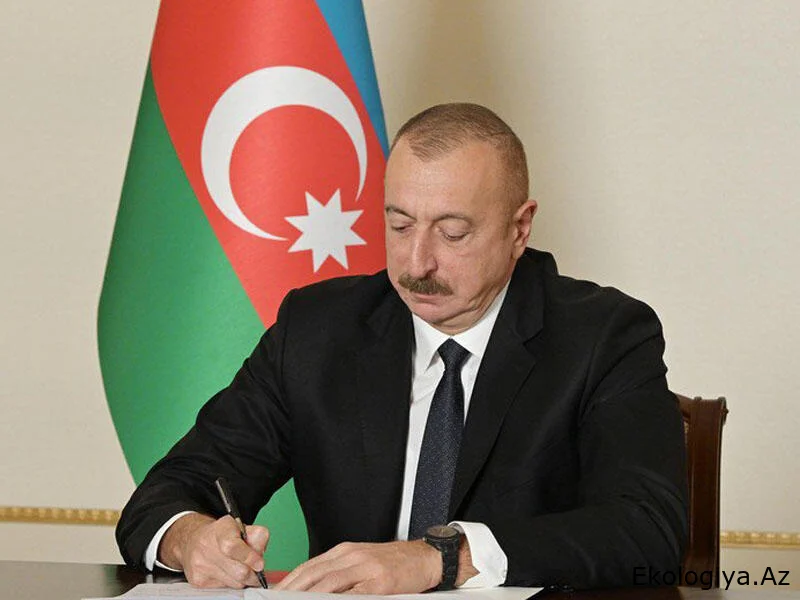 Prezident ətraf mühitin və təbii sərvətlərin qorunmasında xidmətləri olan bir qrup şəxs təltif etdib - ADLAR