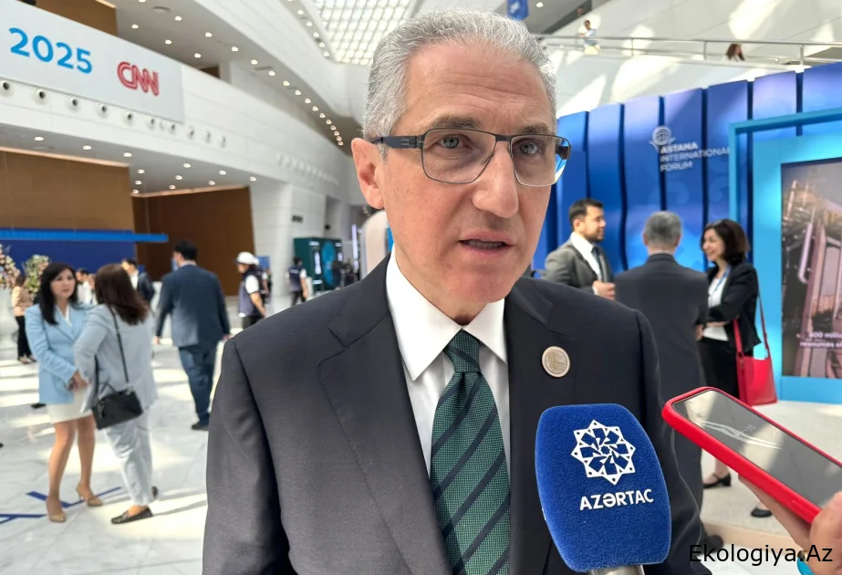 Muxtar Babayev: Azərbaycan Xəzərin dayazlaşması probleminə dair sammitin keçirilməsi təklifi ilə çıxış edib