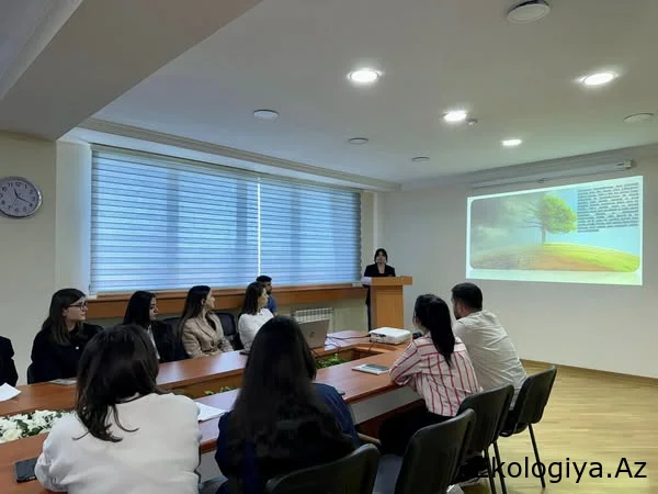 Tələbələr üçün Milli Hidrometeorologiya Xidmətində “Konstitusiya və Suverenlik ili”nə həsr olunmuş seminar keçirilib