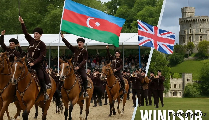 Azərbaycanlılar Britaniyada at çapdılar: hər kəs heyran qaldı - EKSKLÜZİV VİDEO
