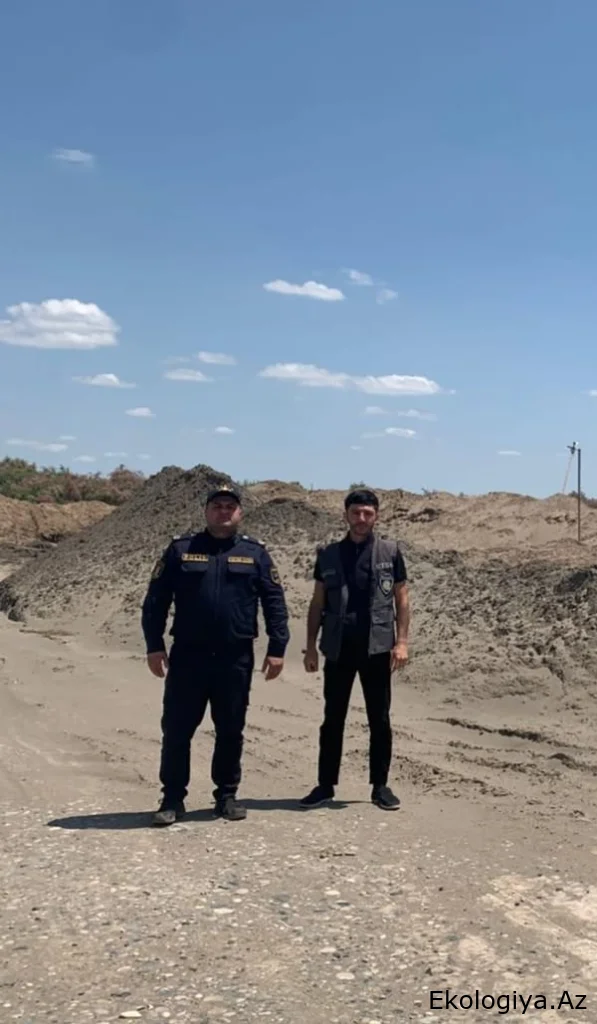 İmişli RPŞ və 3 saylı RETSİ-nin əməkdaşları qanunsuz karxanaların fəaliyyətini dayandırdı